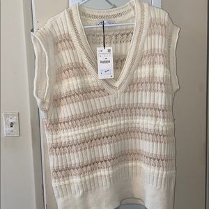 Zara sweater vest